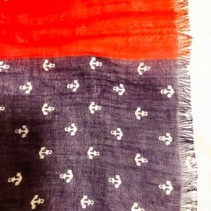 Banana Republic Anchor Scarf-NWOT